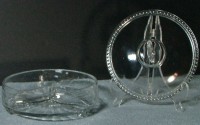 New Martinsville Glass Tear Drop Candy Dish Blank
