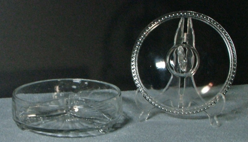 New Martinsville Glass Tear Drop Candy Dish Blank