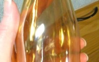 Owens-Illinois Carnival Glass Beer Bottle 1954 Stamp, Date Code 69, Plant Code 9